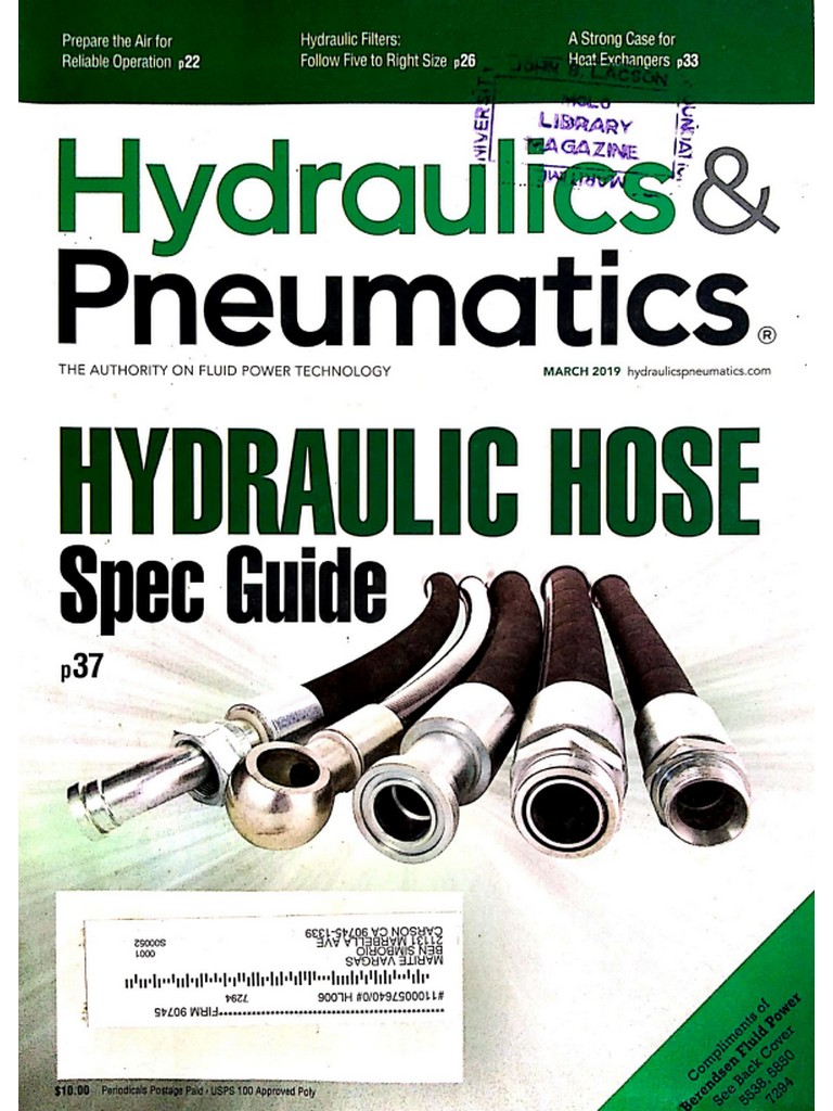 Hydraulics & pneumatics Mar. 2019